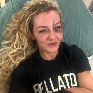 Leah McCourt Instagram - Wow this day last year! What a fight against the legend Cat Zingano.  One for the history books.  The best time in LA 🇺🇸 
💥  so much hard work that leads to the big moments.  Only getting started 👊🏻