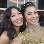 Leah Lewis Instagram - Goldhouse Gala 2024 baby!!!! ✨ Thank you so much @bingchen, @goldhouseco, @genesis_usa, @prabalgurung, and @padmalakshmi for hosting such a beautiful coming together of communities. There’s such a mix of insane pride, respect, and unconditional support everybody shares just getting to celebrate each others wins and seeing how far this community has come in the ability to do that now on such a larger scale. I got to see some of my favorite friends shining their bums off, meet new peeps, and thank some people I’ve admired for years. This year, I also am so honored to be a part of the A100 for “Elemental” directed by by @petesohn18 and written by @bhsueh. Thank you for this special night 🌟 Style: @anatanaka Makeup: @linamourey Hair: @rachellitahair Thank you for making me look like one of my favorite dolls my mother brought back from China when I was younger 🥹