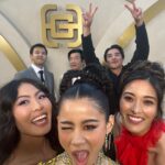 Leah Lewis Instagram - Goldhouse Gala 2024 baby!!!! ✨ Thank you so much @bingchen, @goldhouseco, @genesis_usa, @prabalgurung, and @padmalakshmi for hosting such a beautiful coming together of communities. There’s such a mix of insane pride, respect, and unconditional support everybody shares just getting to celebrate each others wins and seeing how far this community has come in the ability to do that now on such a larger scale. I got to see some of my favorite friends shining their bums off, meet new peeps, and thank some people I’ve admired for years. This year, I also am so honored to be a part of the A100 for “Elemental” directed by by @petesohn18 and written by @bhsueh. Thank you for this special night 🌟 Style: @anatanaka Makeup: @linamourey Hair: @rachellitahair Thank you for making me look like one of my favorite dolls my mother brought back from China when I was younger 🥹