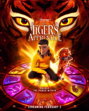 Leah Lewis Instagram - The Tiger’s Apprentice comes out today on Paramount  
❤️‍🔥🐅🧧

I think doing press with your friends is quite stressful for the production team as we hoot and holler a joke every five seconds, segway into off-topics and bleed into overtime. I am sorry. I like this movie very much and I like these people very much it deserves all the hoots and hollers ☺️ 

Styling: @anatanaka
Makeup: @linamourey 
Hair: @rachellitahair
