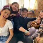 Leah Lewis Instagram - @cw_nancydrew, you are one of the biggest blessings I’ve ever been able to experience. I’ve played George Fan on Nancy Drew for four seasons and this year our show ended and aired its last. The first photo is our spring chicken season 1 roll out and the beginning of an adventure that will stay in my heart as one of the first bests of many. The last photo is our family of hens and roosters as we huddle in close for our last actual night shooting and call “scene” on the whole show. We say goodbye to the time spent over the last 4 1/2 years filling the shoes of characters that grew, fought hard for their growth, loved each other, and learned to love themselves through each other. For the people who started their journey with George Fan and were able to gather bits and pieces of her to get through their own realities, thank you for sticking with us this whole show. When I first started this show, I could barely pay my rent just like George 🥹 Just as much as I hold my own growth dear, I hold hers even closer. This role was a solo prickly pear who slowly became a goat cheese feta beet pear salad with all of the flavors to give by the end of this show. Loneliness turned into independence. Defense mechanisms melted into a puddle of accepting love, her unbridled fierceness turned into loyalty to her people and helping others. The struggle of growing up in an alcoholic family with no father while raising a family of two sisters on her own became her pride. Lack of self love and realization slowly turned into self motivation and preservation as she faced challenges one after another. Her sassy comments… stayed sassy. I love you, George doesn’t really say I love you unless sh— hits the Fan, but that’s okay. We all learn to show our love in different ways and for that, George was accepted just the way she is and came to be. ❤️ BTS next and a lovely peek into some of the magic our CREW created. Hundreds of people worked behind the scenes to put every single thing in its place. 8 days an episode, over 200 crew members there day in and day out, and then just us bingbongz out here on screen playing pretend in this gorgeous world they created. #NancyDrewSeason4
