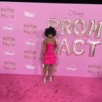 Leah Sava Jeffries Instagram – “Disney Prom Pact Premier” 💕  #prompact @daniellejalade @andreanadelayna @prompact btw the theme was 80s Prom!! #disneyprompactpremier #prompact