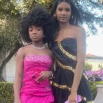 Leah Sava Jeffries Instagram – “Disney Prom Pact Premier” 💕  #prompact @daniellejalade @andreanadelayna @prompact btw the theme was 80s Prom!! #disneyprompactpremier #prompact