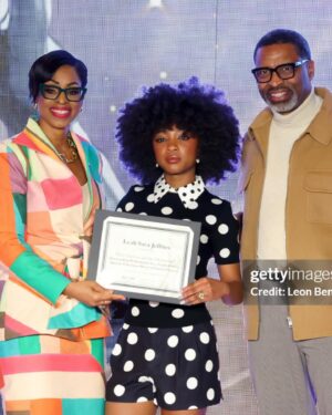 Leah Sava Jeffries Instagram - 55th NAACP brunch❤️ 

@naacpimageawards 
@naacp 
 Makeup by:@caitlinkrenzbeauty 
Styled by: @jyotisha_