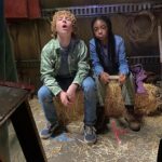 Leah Sava Jeffries Instagram - Bts of 6 I think?? And!! One pic of 5💀 Other than that ENJOY EPISODE 6 OUT NOW!!🔱🦉🌱 It wouldn’t let me add aryan so his name is right here!! @aryansimhadri