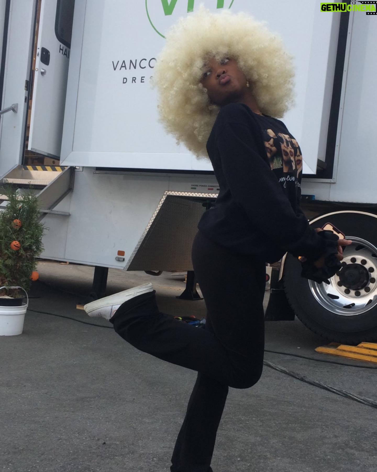 Leah Sava Jeffries Instagram - blonde wig era