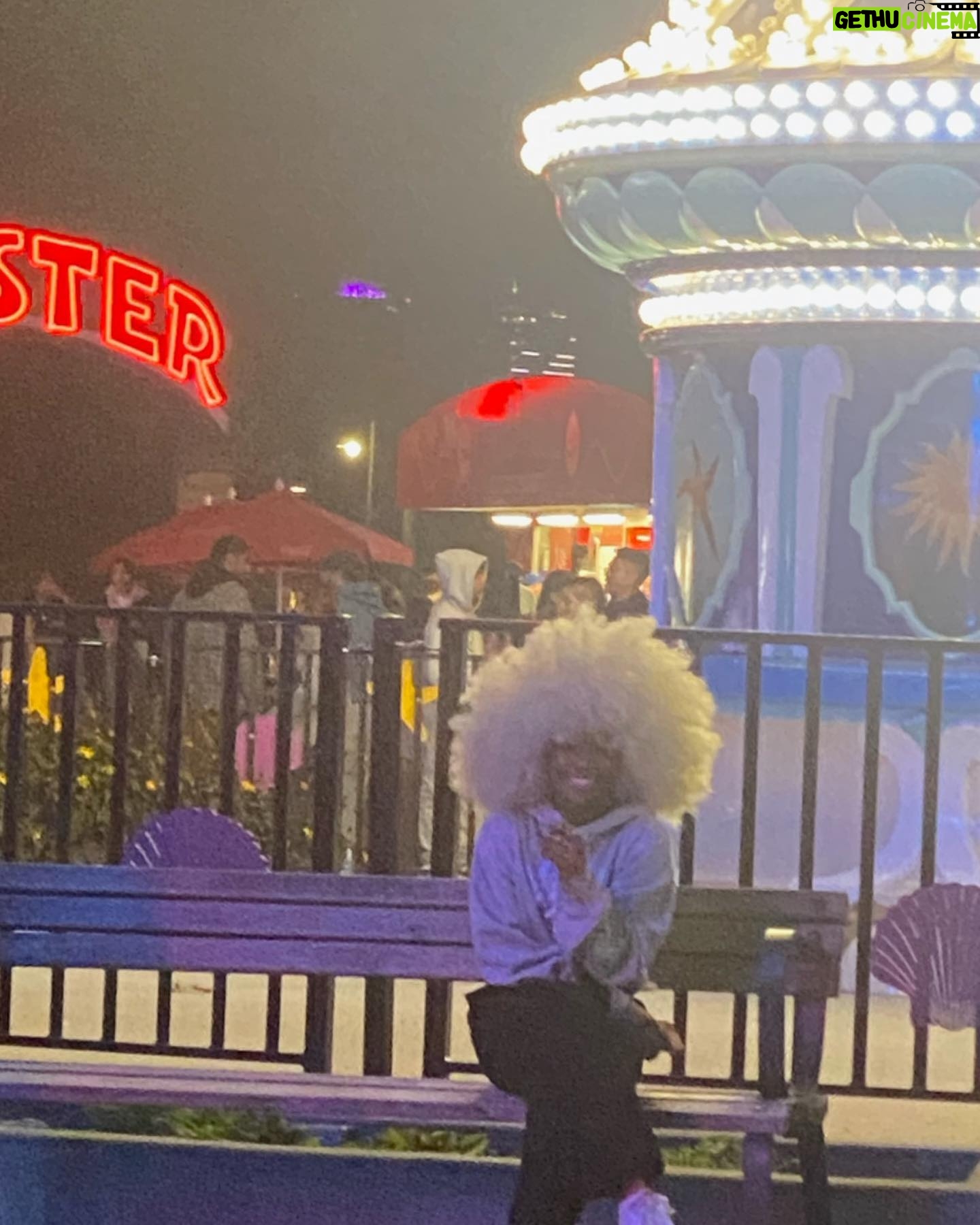 Leah Sava Jeffries Instagram - blonde wig era
