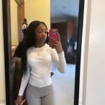 Leah Sava Jeffries Instagram - Random dumpy. With mostly straight hair…