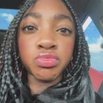 Leah Sava Jeffries Instagram - Random dumpy. With mostly straight hair…