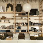 Leanne Ford Instagram - So many of you have been asking about how we made these shelves at our new shop, and first of all, why thank you for noticing! Like so much that we create around here, these were born out of necessity. Since the furniture, art and objects we carry will continue to change in size and form as new inspirations come and go, we needed to create a system with movable/adjustable shelves that could accomodate all the different shapes and sizes we get in. We collaborated with Mike and Jake of @williamsonconstructionpgh and began creating this installation of sorts. Our biggest challenge was finding a material that was both strong enough to not bow in the middle from the weight of heavier pieces like chairs, pots, and more and also beautiful enough to look the part... luckily Mike found these salvaged sycamore slabs, and they did the trick! // #LeanneFordInteriors shot by @reidrolls.interiors