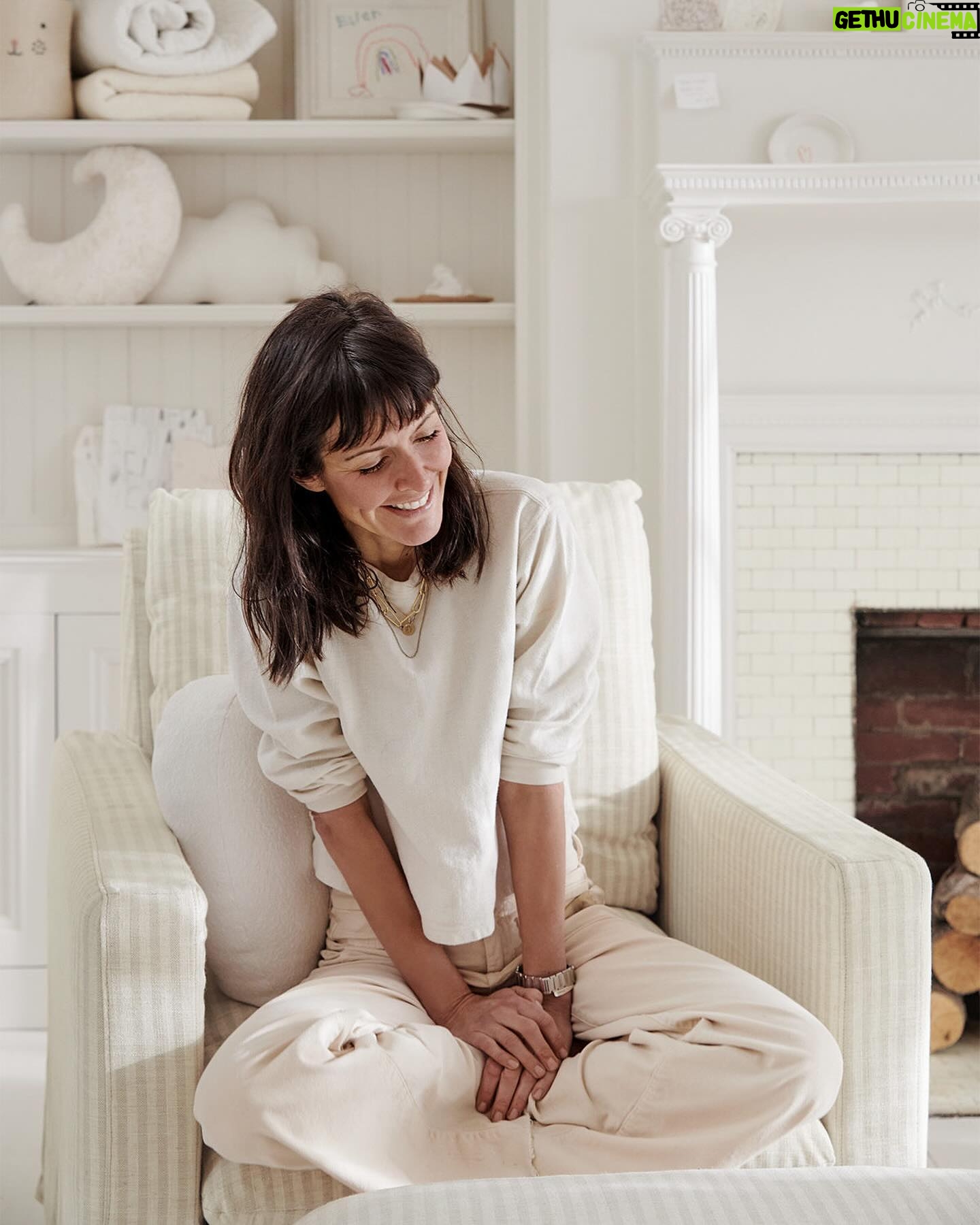 Leanne Ford Instagram - For you mommas and papas! My new @crateandkids collection—it is everything my daughter wishes her nursery had looked like… timeless, vintage-inspired pieces for a sweet (sweeter than usual for me!) and cozy space. Swipe to see it all.➡️ #LeanneFord #NurseryInspo #NurseryDesign