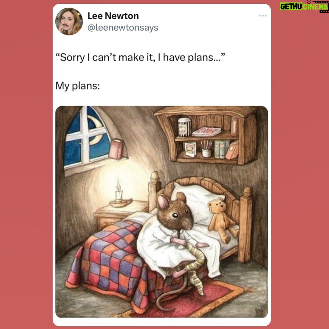 Lee Newton - 1K Likes - Solid Saturday night plans.