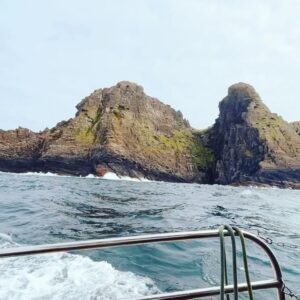 Lee Newton Instagram - I’m posting this picture, so I can trigger warn you for the next slide- in which I thought I was getting really cool boat footage but instead just got a video covered by the sound of the guy next to me hurling off the side of the boat. It deserves to be seen cause it’s hilarious. (He survived) 💕
