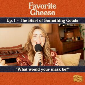 Lee Newton Instagram - The first episode of Favorite Cheese is out now!! Available on Apple Podcasts, Spotify and for your viewing pleasure on YouTube! (Link I’m bio) I’m so excited for you to hear it! I’m so happy to be creating again, thank you for coming along on this cheese pun filled journey!!!!!🧀♥️🧀

Special shout-out to @kait.lizbeth for being our producer, editor, magician extraordinaire. She’s amazing, and we couldn’t have done any of it without her.