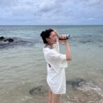 Lee Da-in Instagram - 너무너무 더우니까 바다사진,,🌊🐾