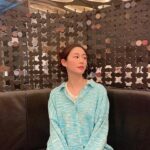 Lee Da-in Instagram - I just wanted to look blue🌊