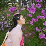 Lee Da-in Instagram - 재밌었던 꽃달임🌺🌸🌼 오늘도 밤 9:50분에 만나요🧡