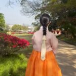 Lee Da-in Instagram - 재밌었던 꽃달임🌺🌸🌼 오늘도 밤 9:50분에 만나요🧡