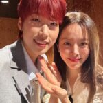 Lee Eun-jae Instagram - 지민 언니 생일에 함께한 팬미팅🌹다시 한 번 생일 축하해요 온닝🫶