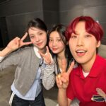 Lee Eun-jae Instagram - 4년 만에 만난 친구 원희, 그리고 윤아 언니랑🤭 #문명특급 #어서5세대 #아일릿 #원희 #윤아