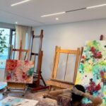 Lee Hae-young Instagram - 드디어! 다음주 월요일.. ‘나의 이야기로’ 가득찬..! 마지막 불태운 그림들이 5월에 열릴 전시회장으로 갑니다! 전시공지 띄울 꺼니까~🥹