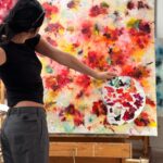 Lee Hae-young Instagram - 새벽이 너무 좋다! 작업하기👩🏽‍🎨