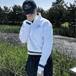 Lee Ju-yeon Instagram - 골프복 어디꺼냐궁 언니들이 계속 물어봤다규 🥰 로고도 너무 예쁘고 장갑 모자 가방 다 이뻐!!!!! @travismathew_kr @travismathew 요거예용 💙