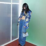 Lee Ju-yeon Instagram - 💙🩵💙🩵💙🩵 @etro @marcodevincenzo #광고#EtroVelaBag#VelaBag#에트로벨라백#에트로#ETRO Thanks to 📸 @parkjawook 💄@abybom_komiyoung 💇🏻‍♀️ @ksw6299 👗 @rrong2