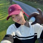 Lee Ju-yeon Instagram - 골프 시이작 ⛳️🌷💗💓 #GFORE_INVITATIONAL2024