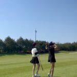 Lee Ju-yeon Instagram - 골프 시이작 ⛳️🌷💗💓 #GFORE_INVITATIONAL2024