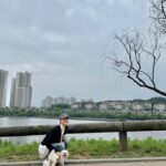 Lee Sae-rom Instagram - 🏃🏻‍♀️‍➡️🐕