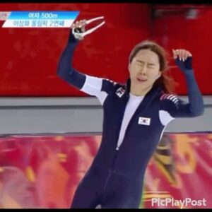 Lee Sang-hwa Instagram - 7 years ago today in Sochi🥇
#7년전오늘!!!!!!!!!!!
#금메달수확
#우리모두힘냅시닷!!!!!!!!!!!!!!!!