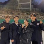 Lee Sang-hwa Instagram - Proud!!!!!💪🏻💪🏻💪🏻💪🏻💪🏻 다른 종목 같은 금메달🥇 #태릉선수촌동기