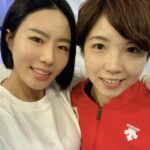 Lee Sang-hwa Instagram - 4년만의 재회🇰🇷🇯🇵😻 @nao.kodaira 보고싶었잖아!!!!!! 영원한 라이벌이자 동료였던 그리고 나를 평창 올림픽때까지 갈 수 있게 해줬던 원동력이자 버팀목이었던 영원한 내 친구 올림픽 챔프👍🏻