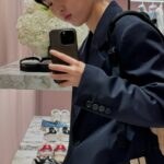Lee Yeon Instagram - 😝💙🧸🤍@palmangels
