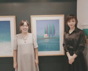 Lee Yu-ri Instagram - 채니 작가님 전시회💕
다녀왔어요
#이유리#leeyuri#아티스트채니작가님 @creative_chaeny  #이지석배우님 @lee_jiseok