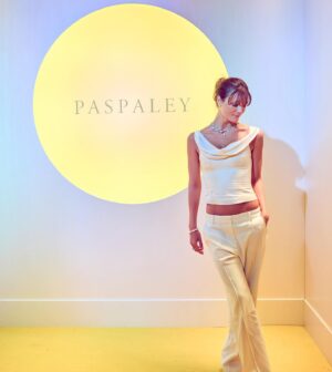 Leila George Instagram - It was a beautiful evening celebrating the launch of the new @paspaleypearls campaign, MOONLIGHT 🌙 #Paspaley #PaspaleyMoonlight
