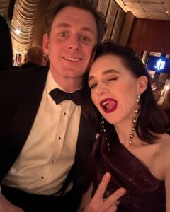 Lena Hall Instagram - Fun with the hubs! 🦦❤️🦦 dress by @toni_maticevski