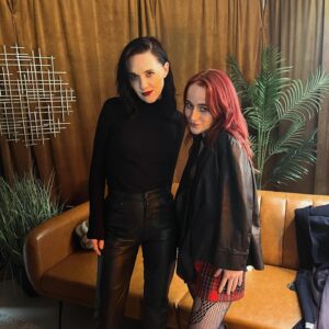Lena Hall Instagram - Me and this gorgeous lady went to a show last night! We had a BLAST! More to come on that in a sec! But for now… here’s some cute baddies for ya! ❤️❤️❤️ @sophiaannecaruso ❤️❤️❤️