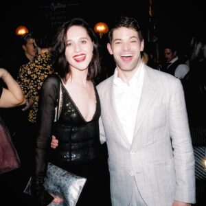Lena Hall Instagram - At the #spinninggoldmovie premier with @jeremymjordan @orfeh @andy_karl I’m wearing a killer @victoriabeckham 👗@louboutinworld 👠 and @tomfordbeauty 💄 hair by @adammaclay Thank you for this outfit @theericahanks and @shpshowroom PHOTO @bfa