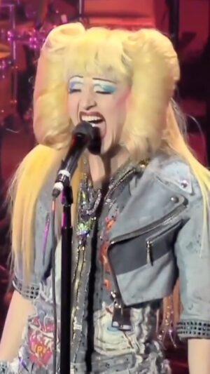 Lena Hall Instagram - Me going into 2024 like ⚡️⚡️⚡️ HAPPY NEW YEAR! #hedwigandtheangryinch #broadwaymusicals #broadway #lenahall #hedwig