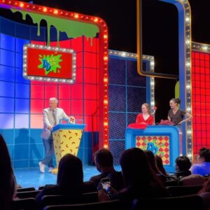 Lena Hall Instagram - Went and saw @lifeandslimes at @newworldstages and learned so much about my friend @realmarcsummers ❤️ It’s unbelievable all that he’s gone through. I also got to live out a childhood dream! I would watch @officialdoubledare all the time and wish I could be on that show and finally I got to do a physical challenge! What you don’t see if I also got a pie in the face! Best night ever!  #lenahall #marcsummers #offbroadway #newworldstages #lifeandslimesofmarcsummers #openingnight #redcarpet thanks for the photos @genevieverafterkeddy