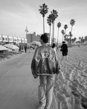 Lena Meckel Instagram - Spazieren gehen am Venice Beach bei Sonnenuntergang 🌅 check ✔️