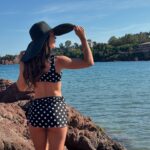 Lena Guillou Instagram - Après moultes demandes mes maillots viennent de chez @tezenisofficial 👙 Quel est votre préféré ?😍 #tezenis #tezenisswimwear collaboration commerciale