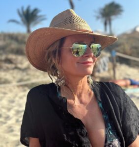 Lena Philipsson Instagram - Skön dag igår på stranden på ön Formentera