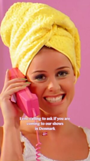 Lene Nystrøm Instagram - 🇩🇰 Calling home ☎️ Ses vi snart? 🫧 #jellingmusikfestival #royalarena #jyskebankboxen