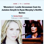 Leslie Grossman Instagram – Grateful and excited ❤️