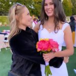 Leslie Grossman Instagram - My sweet kind brilliant fierce strong as hell beautiful on the inside and out niece graduated from high school and I am the proudest auntie there ever was 💐💕