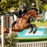Leslie Grossman Instagram - Go Goldie go! Junior Mint and my best girl back at it on the horse show circuit ❤️🐴