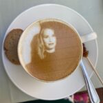 Leslie Grossman Instagram – When they surprise you with your own face on a latte